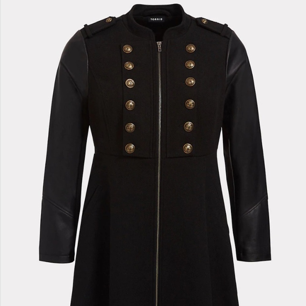 Deep Black Coat